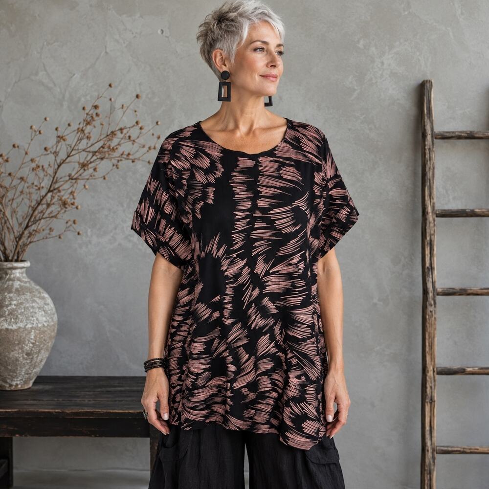 Cabi Tate Firework Dolman Tunic Small